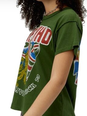 Daydreamer Olive Green Short Sleeve Graphic Tee